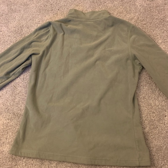 North Face Green Quarter Zip - Picture 3 of 3